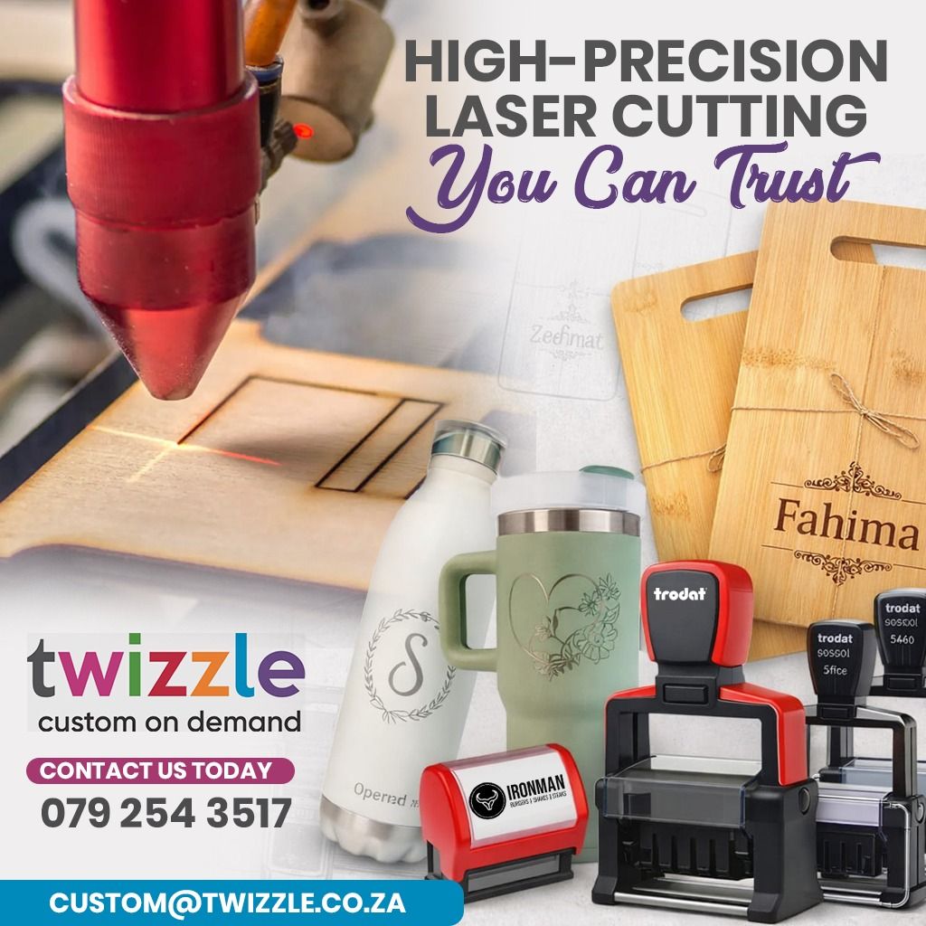 Laser Cutting & Custom Engraving – Twizzle