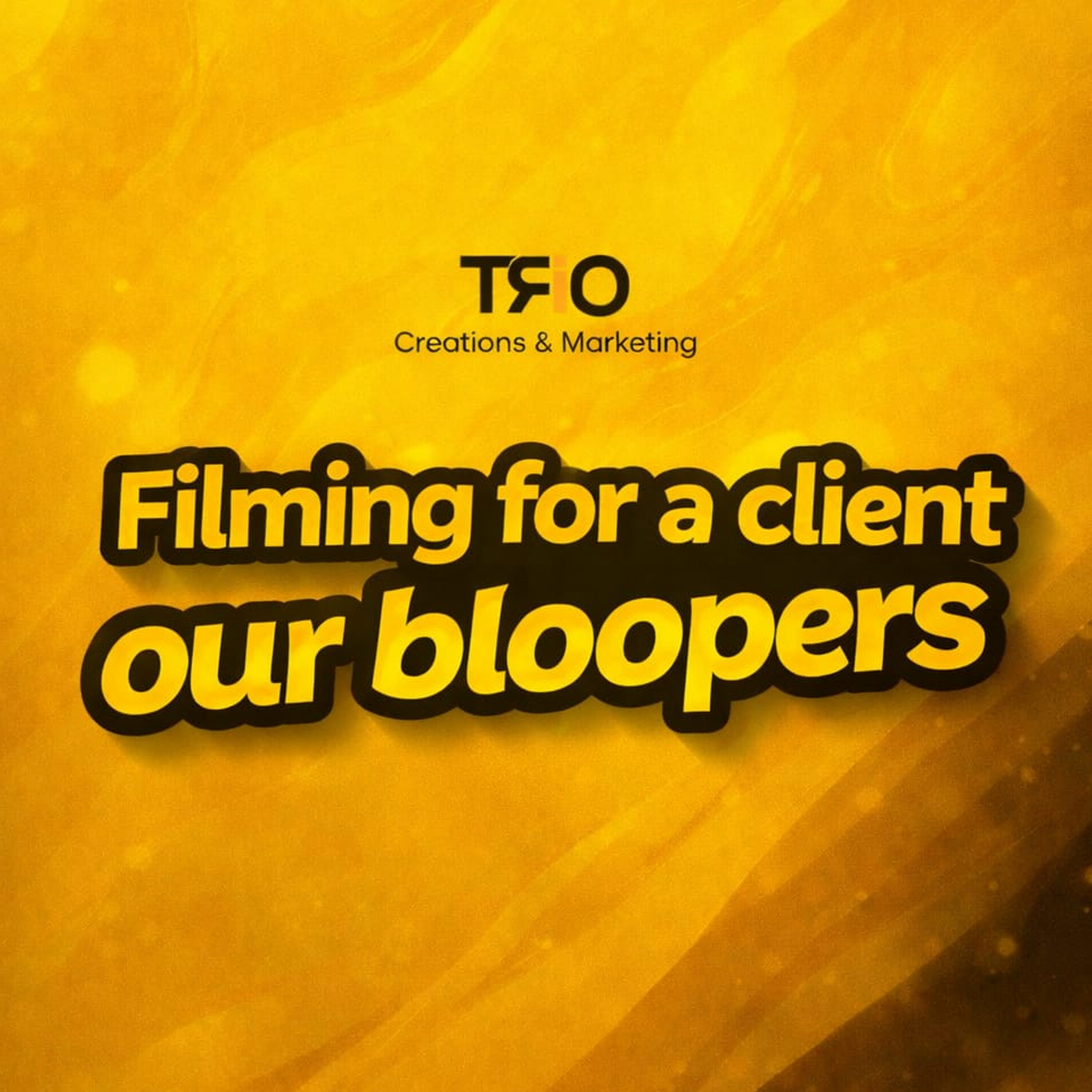 Behind The Scenes TikTok Filming – Trio Creations
