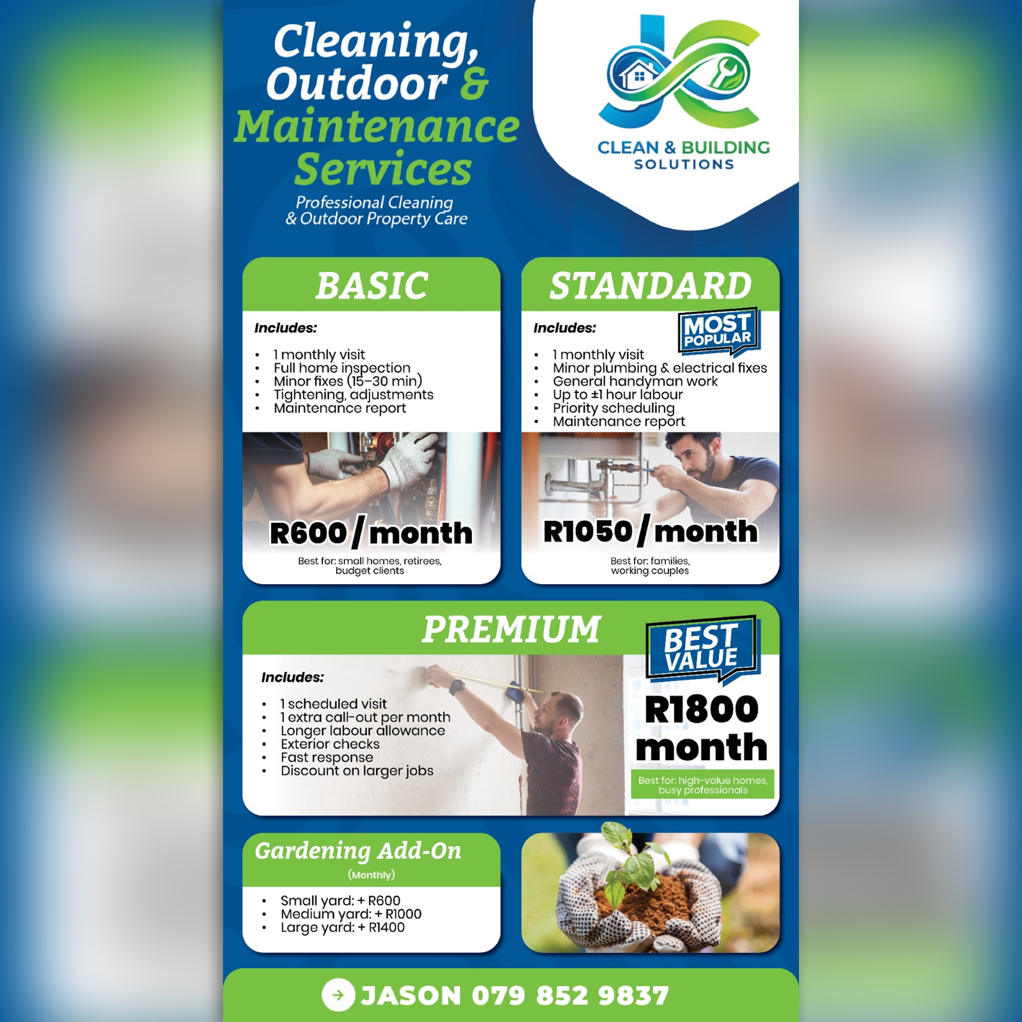 Cleaning & Property Maintenance Services – JC Clean Newcastle