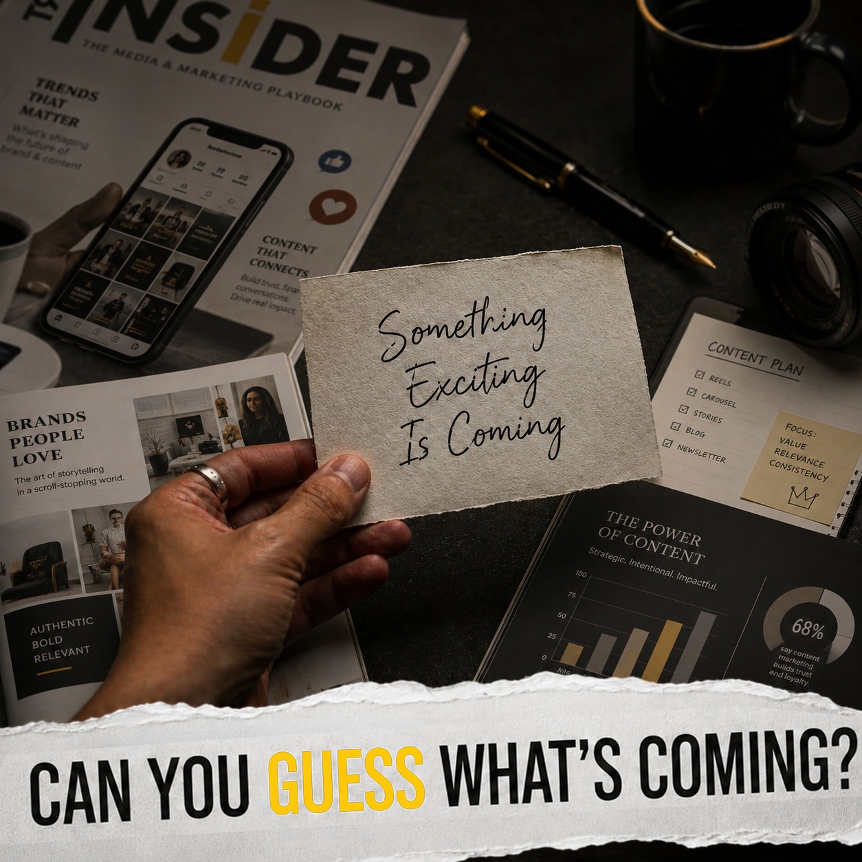 Something Exciting Is Coming Newcastle | Trio Creations & Marketing