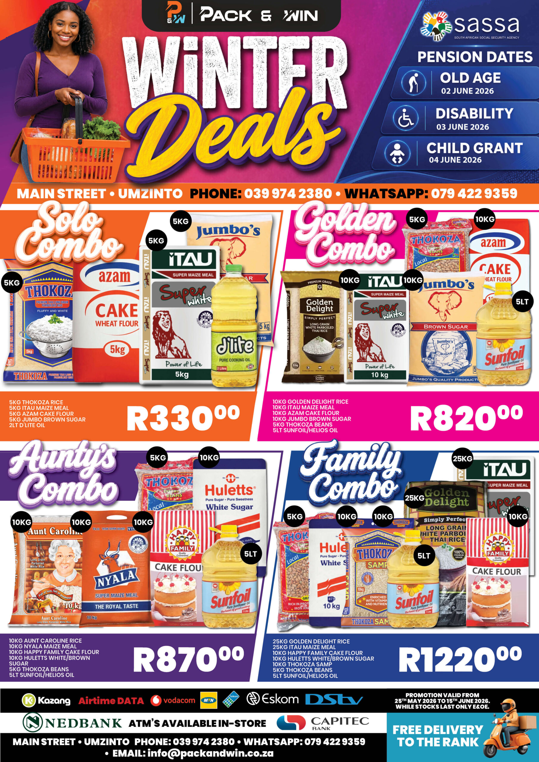 Pack & Win May-Jun Pack & Win May-Jun