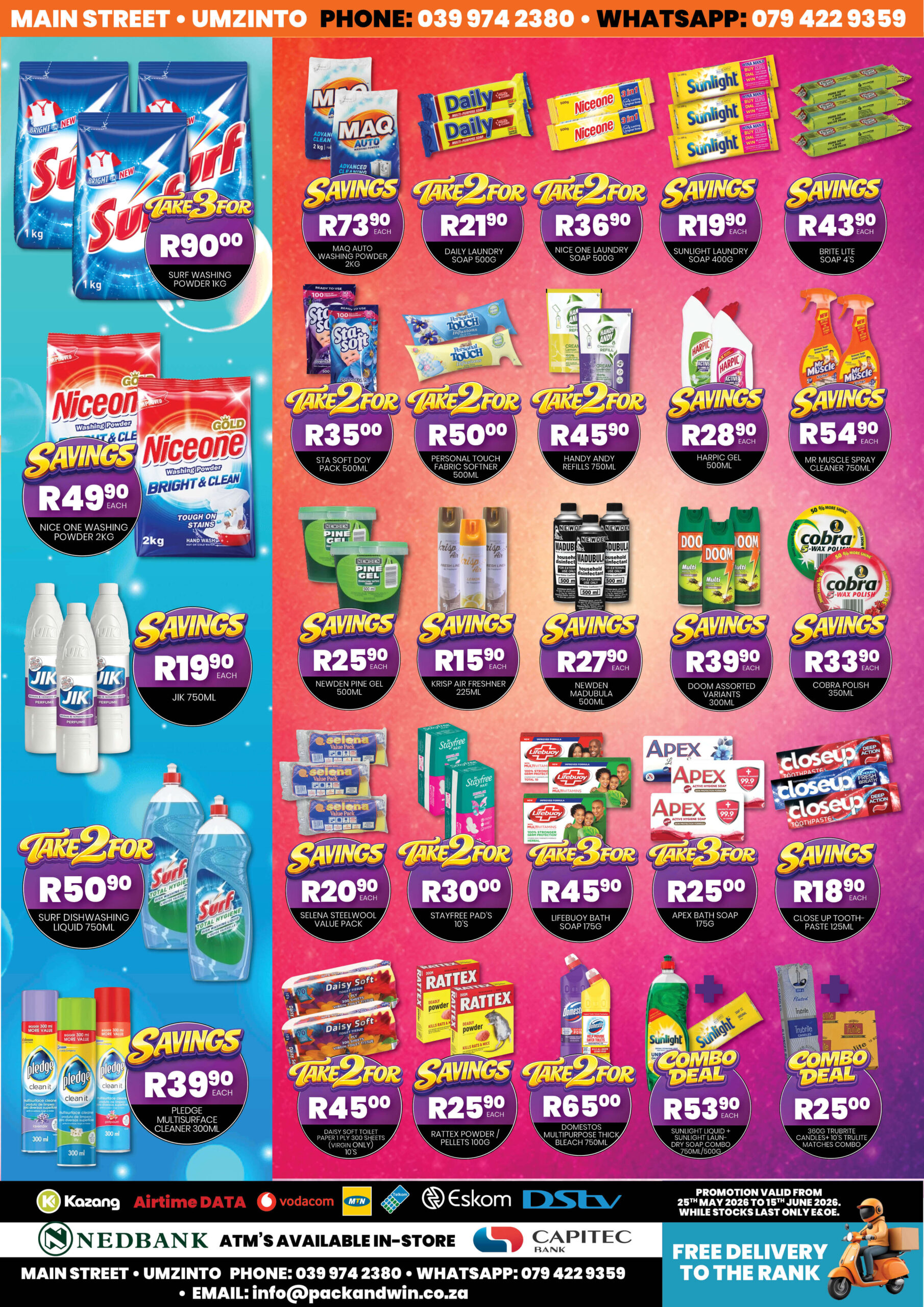 Pack & Win May-Jun7 Pack & Win May-Jun7