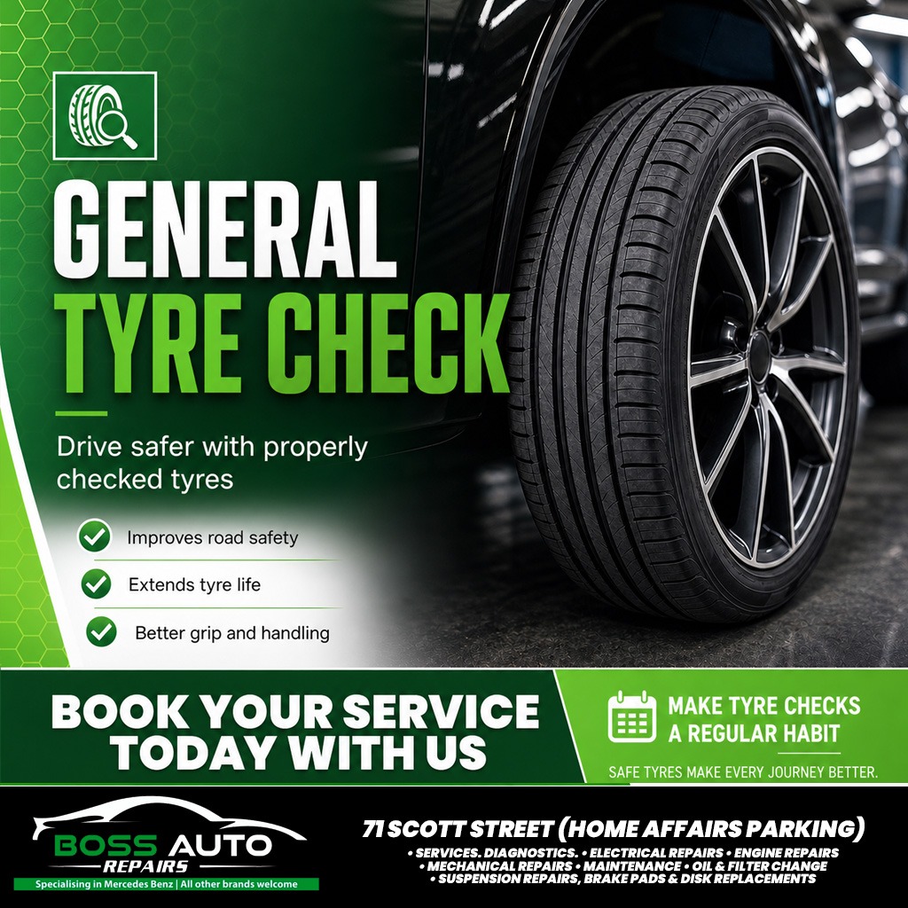 General Tyre Check Newcastle | Boss Auto Repairs